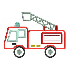 Stickdatei - Feuerwehr Auto Appli